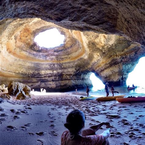 Praia De Benagil Lagoa Portugal — By Bem Sortido Places In Portugal