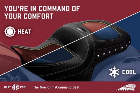 Indian Motorcycles Reveals Seats With Heating And Cooling Function