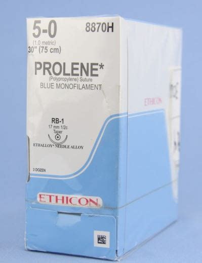 Ethicon Prolene 5 0 Rb 1 30 36bx