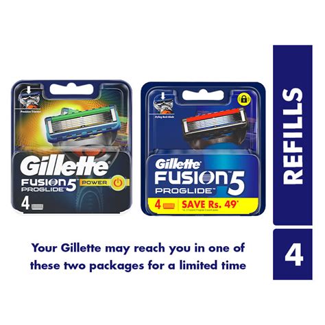 gillette fusion proglide flexball manual shaving razor blades cartridge 4s pack buy gillette