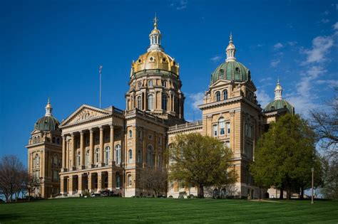 Iowa State Capitol Dome Restoration Opn Architects