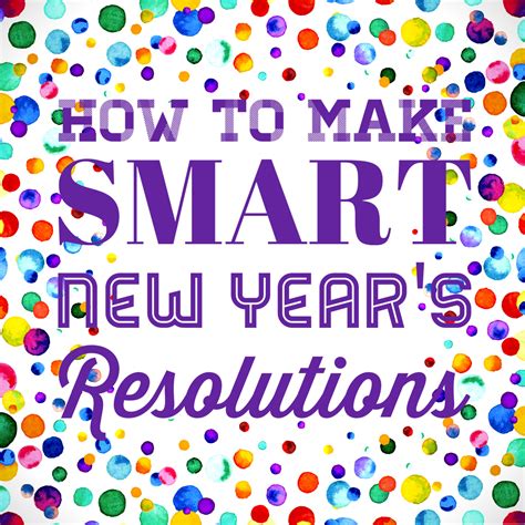 How To Make Smart New Years Resolutions — Memphis Nutrition Group
