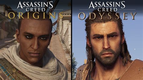 Assassin S Creed Odyssey Vs Assassin S Creed Origins Direct
