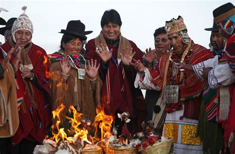 Bolivia Celebra Inicio Del Año Aymara