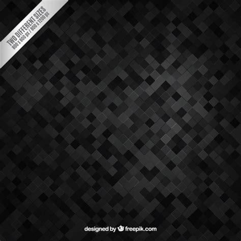 Free Vector Black Pixels Background