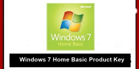 Windows 7 Home Basic Product Key Serial Key 2023 100 Working