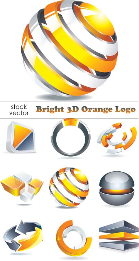 12 3d Logo Design Psd Free Download Images 3d Logo Templates Free