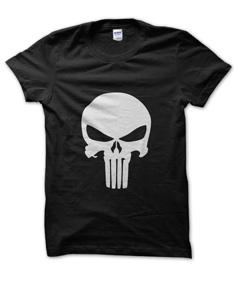 The Punisher Logo T Shirt Clique Wear