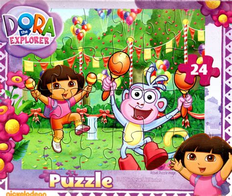 Dora The Explorer 24 Pieces Jigsaw Puzzle V10