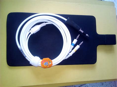 Vibgyor Imported Reusable Silicone Patient Plate With Cable Comp