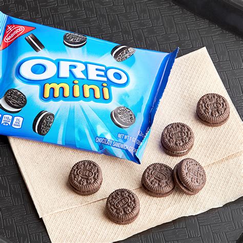 Nabisco Oreo Mini Cookies 1 Oz Snack Pack 48case