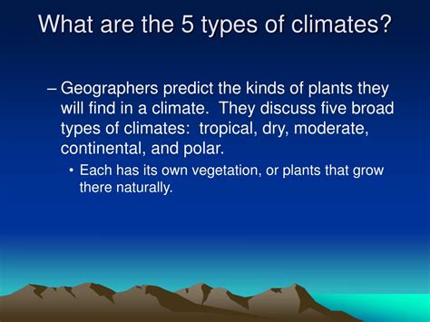 Ppt 24 How Climate Affects Vegetation Powerpoint Presentation Id