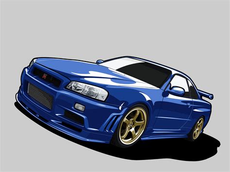 Nissan Skyline R34 By Kazirules On Deviantart