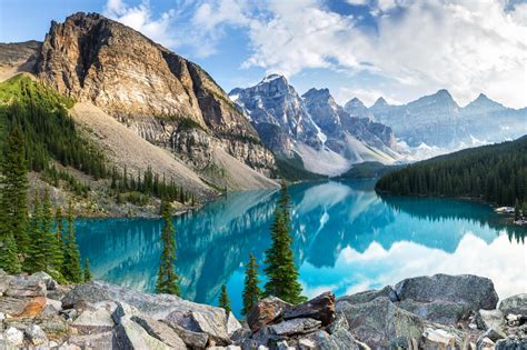 Moraine Lake Rocky Mountains Canada Jigsaw Puzzle In Great Sightings