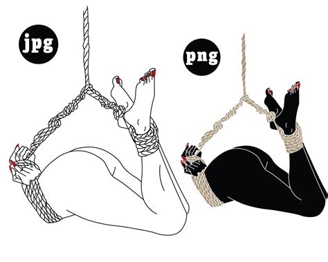 Bdsm Png Bdsm Positions Tied Woman Position Fetish Comic Etsy