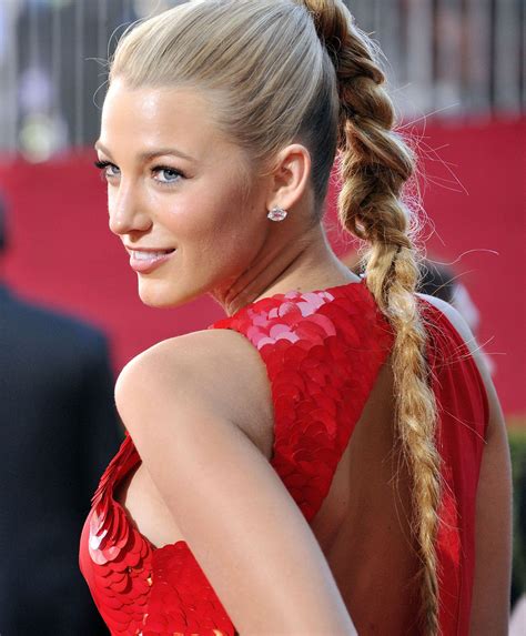 The Emmys 2009 Blake Lively Braid Summer Hairstyles Pretty Hairstyles