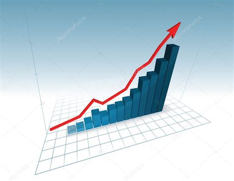 Growing Chart Stock Vector Image By ©levente 7970751