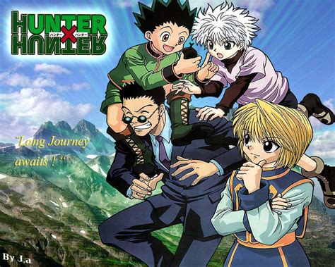 Hunter x hunter (2011) is set in a world where hunters exist to perform all manner of dangerous tasks like capturing criminals and bravely searching for lost treasures in uncharted territories. Hunter X Hunter Wallpaper HD Otaku | Otaku brings us together