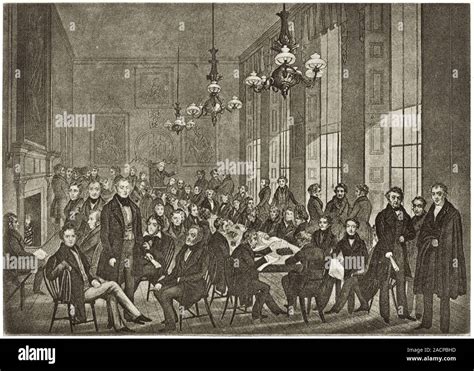 Chartists National Convention 19th Century Artwork Of The First Formal Gathering Of Chartists