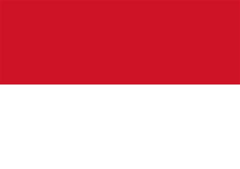 Bandeira Branca E Vermelha Horizontal