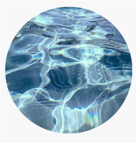 Circle Water Ocean Blue Wave Aesthetic Overlay Tumblr Blue Aesthetic