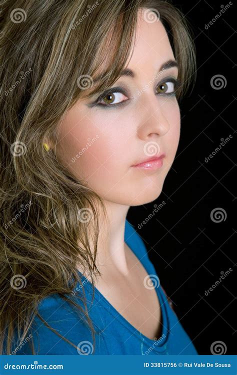 Woman Stock Photo Image Of Human Girl Brunette Beautiful
