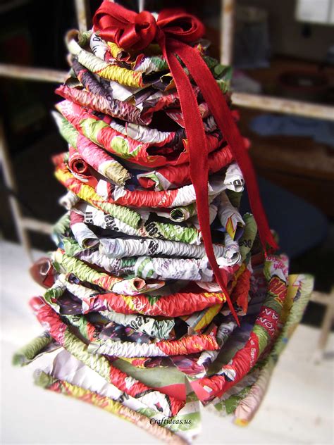 Christmas Crafts Paper Christmas Tree Craft Ideas