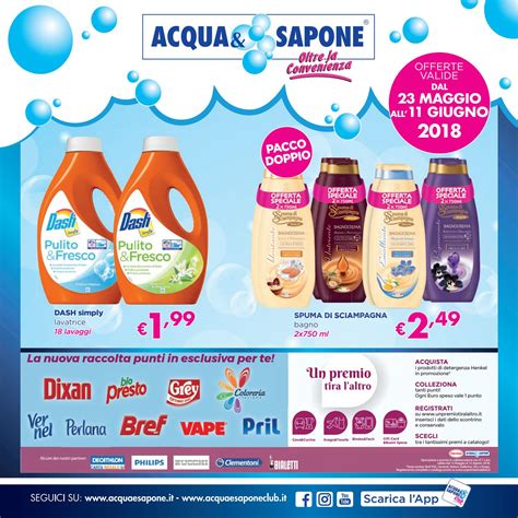 Volantino Acquaandsapone N9 2018 By Acqua And Sapone Asclub Issuu