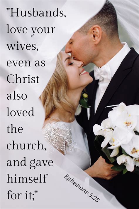 Bible Verse Ephesians 5 25 Wedding Background Love Your Wife