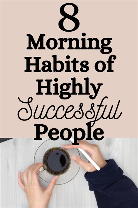 This list of morning habits of highly successful people will motivate ...