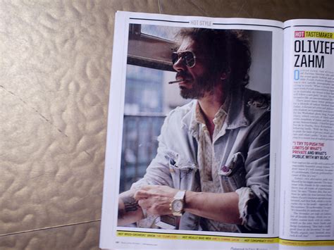 Olivier Zahm Photographed By Theo Wenner In The Current Issue Of