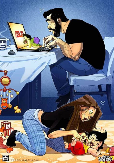 Artist Keeps Illustrating Everyday Life With His Wife And Now We Get