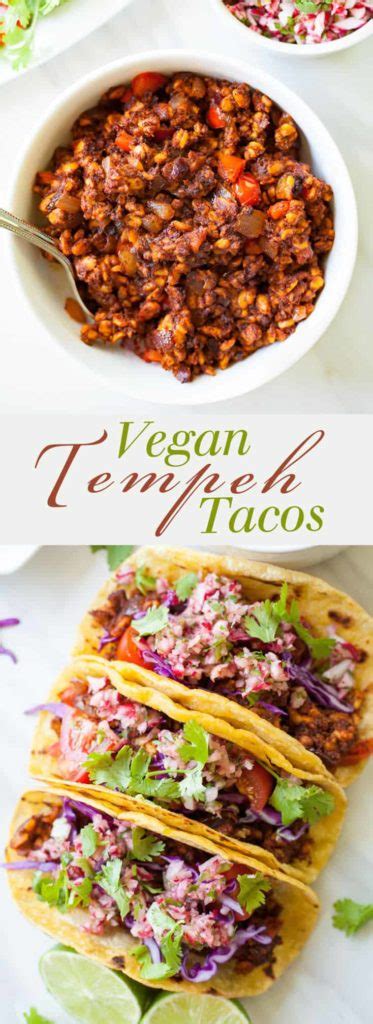Vegan Tempeh Tacos The Live In Kitchen