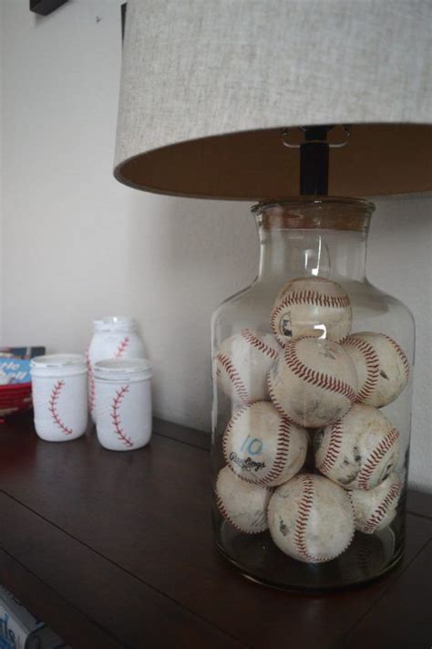 Baseball Lamp Baseball Theme Room Baseball Themed Bedrooms Baseball