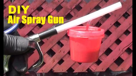 Diy Air Spray Paint Gun Youtube