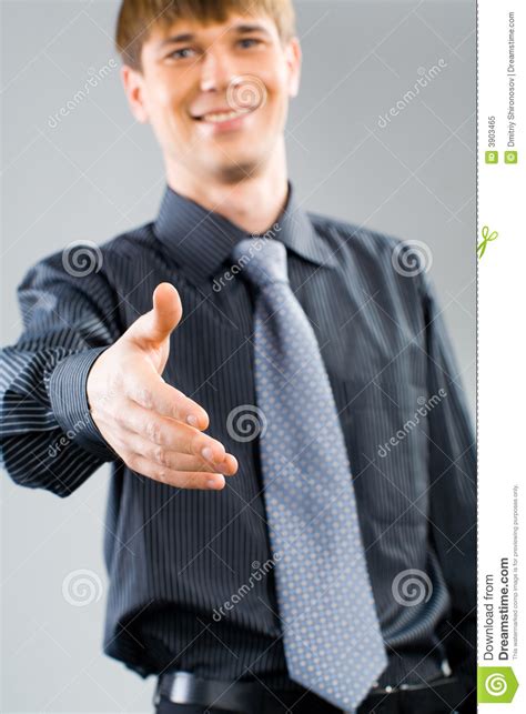 Friendly Business Man Stock Image Image Of Conceptual 3903465