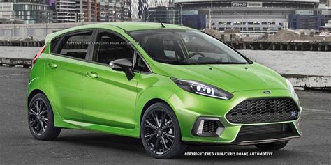 2017 Ford Fiesta Rs Renderings And Details News Car And Driver