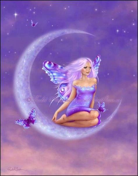 Fairy Of The Crescent Moon Fairy Art Fantasy Art Moon Fairy
