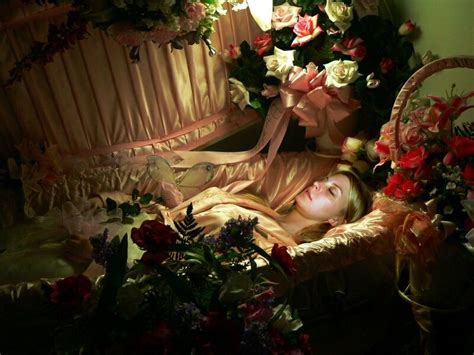 Woman In Her Open Casket At A Fantasy Funeral In 2022 Casket
