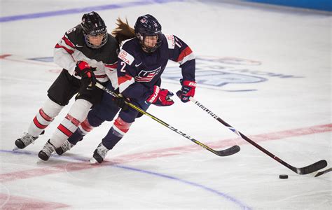 Womens Hockey Rivals Prepare For The Olympics By Playing Each Other