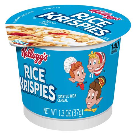 Kelloggs Rice Krispies Breakfast Cereal In A Cup Original Bulk Size
