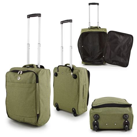 Cabin Bag Trolley With Wheels Hand Luggage Flight Bags Suit Case