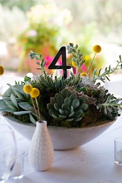 Succulent arrangements, whether traditional containers or terrariums, can enhance the look of your space. 24 Succulent Centerpieces For Your Reception Table ...