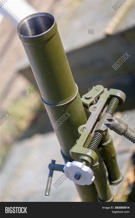Barrel Military Mortar Image And Photo Free Trial Bigstock