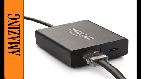 Review Of Amazon Ethernet Adapter For Amazon Fire Tv Devices Youtube