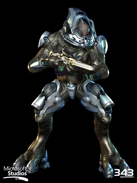 Kyle Hefley Halo 4 Space Elite Elite Techsuit