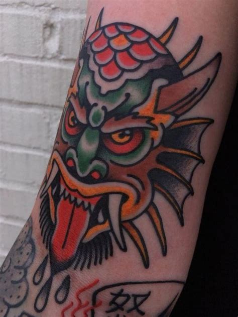 Tattoo Uploaded By Taran Dearborn Chinese Demon By Matt Nemeth At