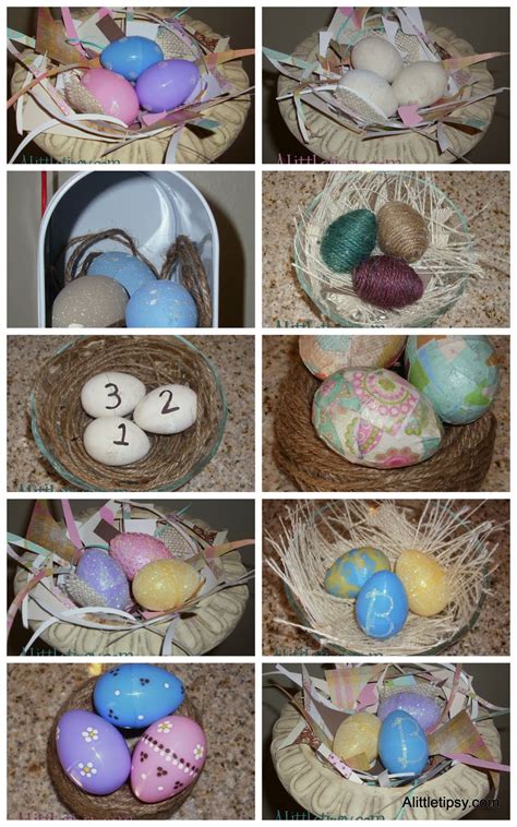 11 Ways To Decorate Plastic Easter Eggs A Little Tipsy