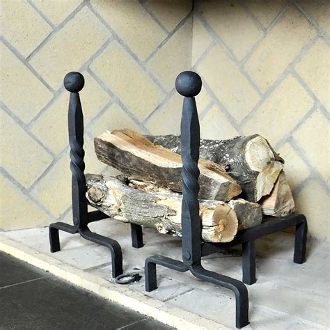 Ball End Fireplace Andirons Fireplace Andirons Fireplace Accessories
