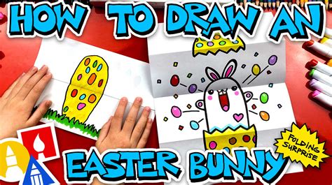 In this drawing guide, i will tell you how to draw a mouse in a very easy way. How To Draw An Easter Bunny Folding Surprise - Art For ...